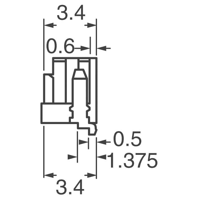532611071 Molex  Embases à broches mâles